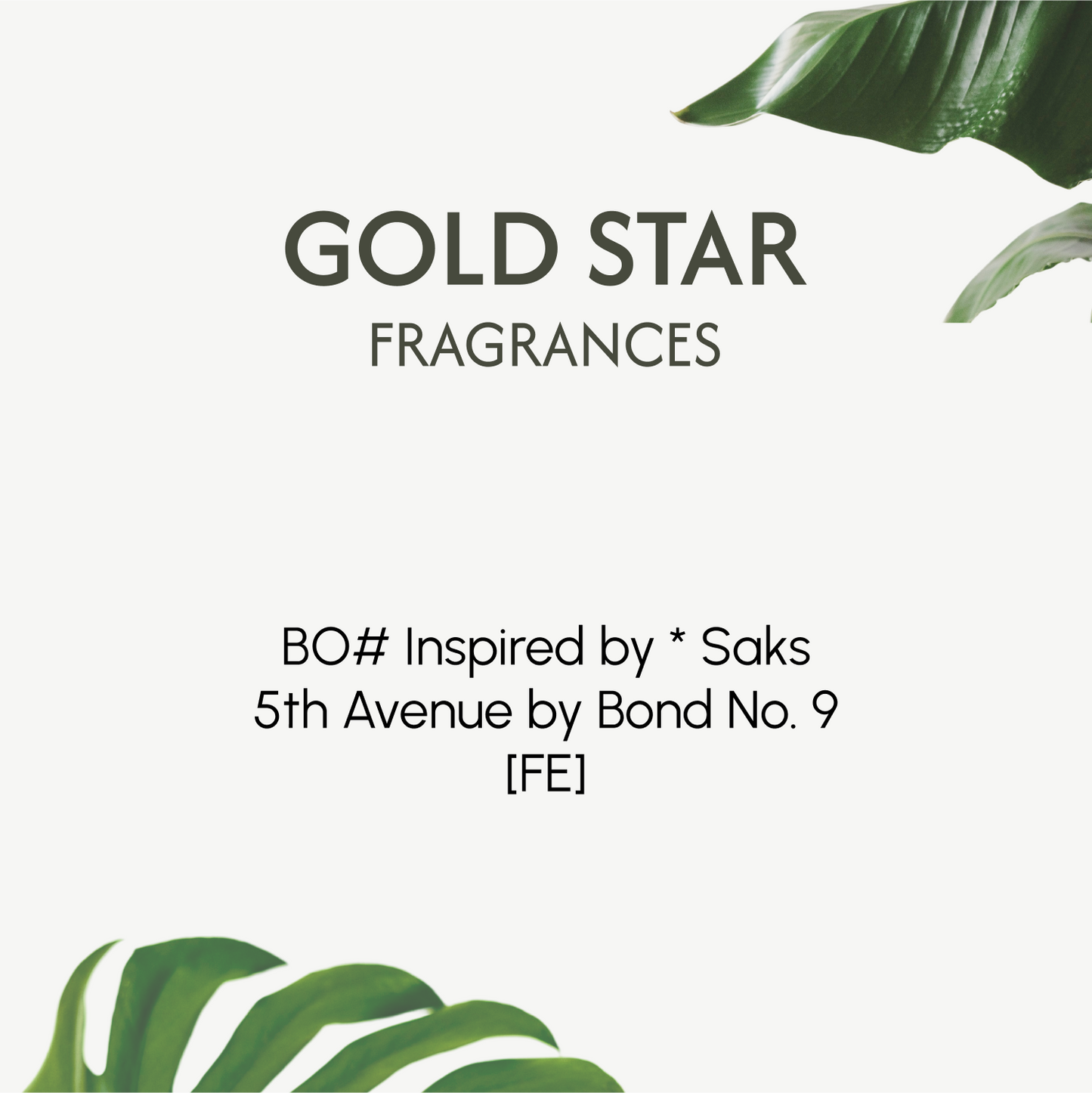 Inspired by Saks 5th Avenue fragrance oil