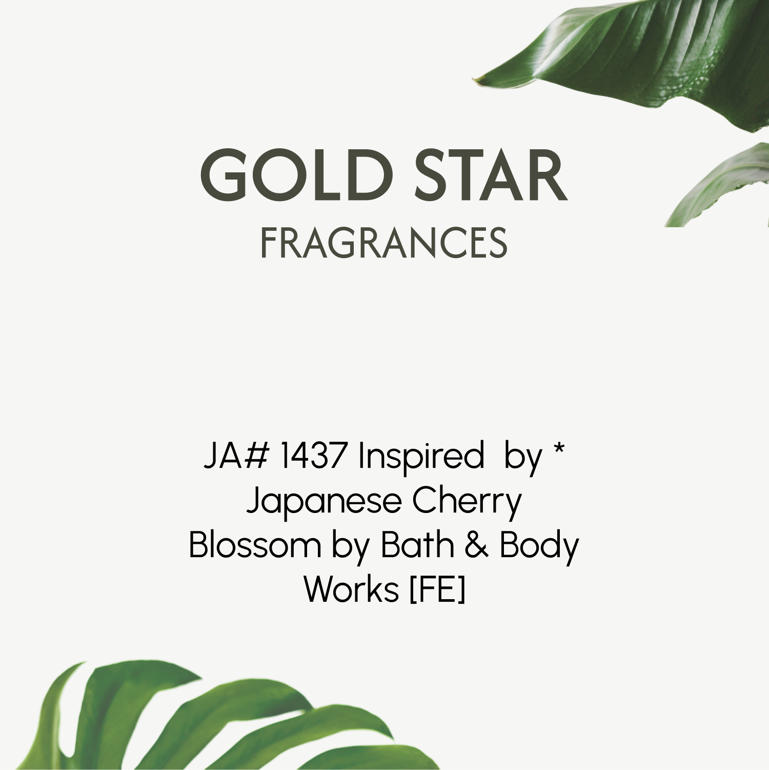 JA# 1437 Inspired by * Japanese Cherry Blossom by Bath & Body