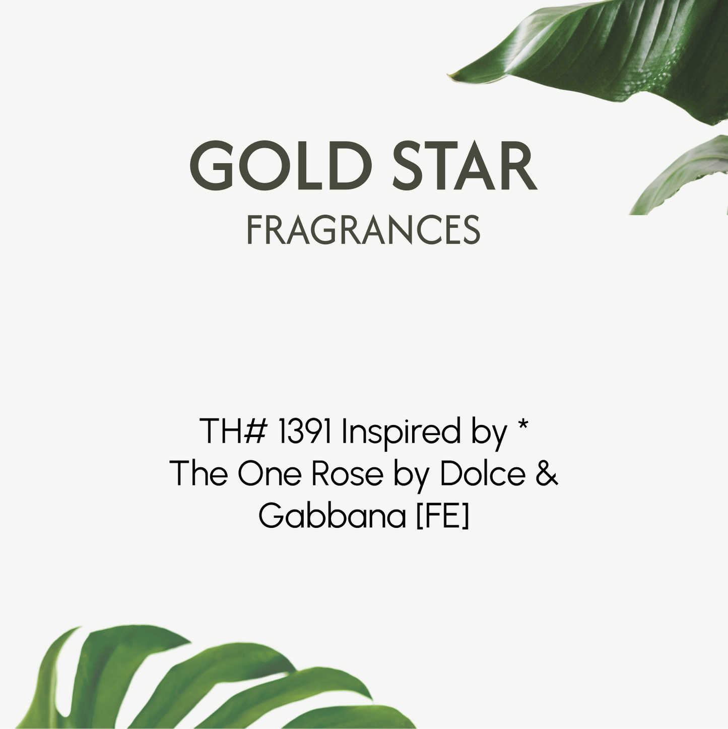 Inspired by The One Rose fragrance oil