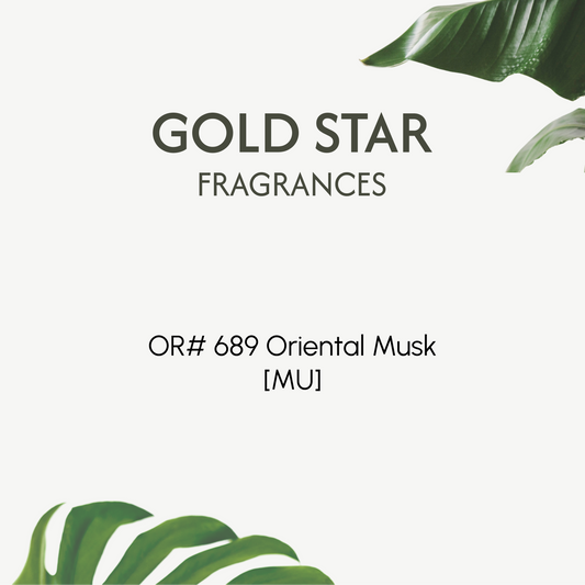Oriental Musk fragrance oil bottle
