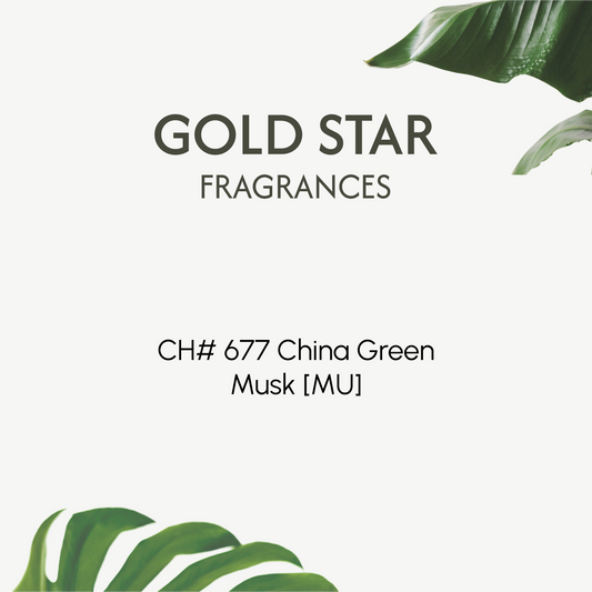China Green Musk fragrance oil bottle