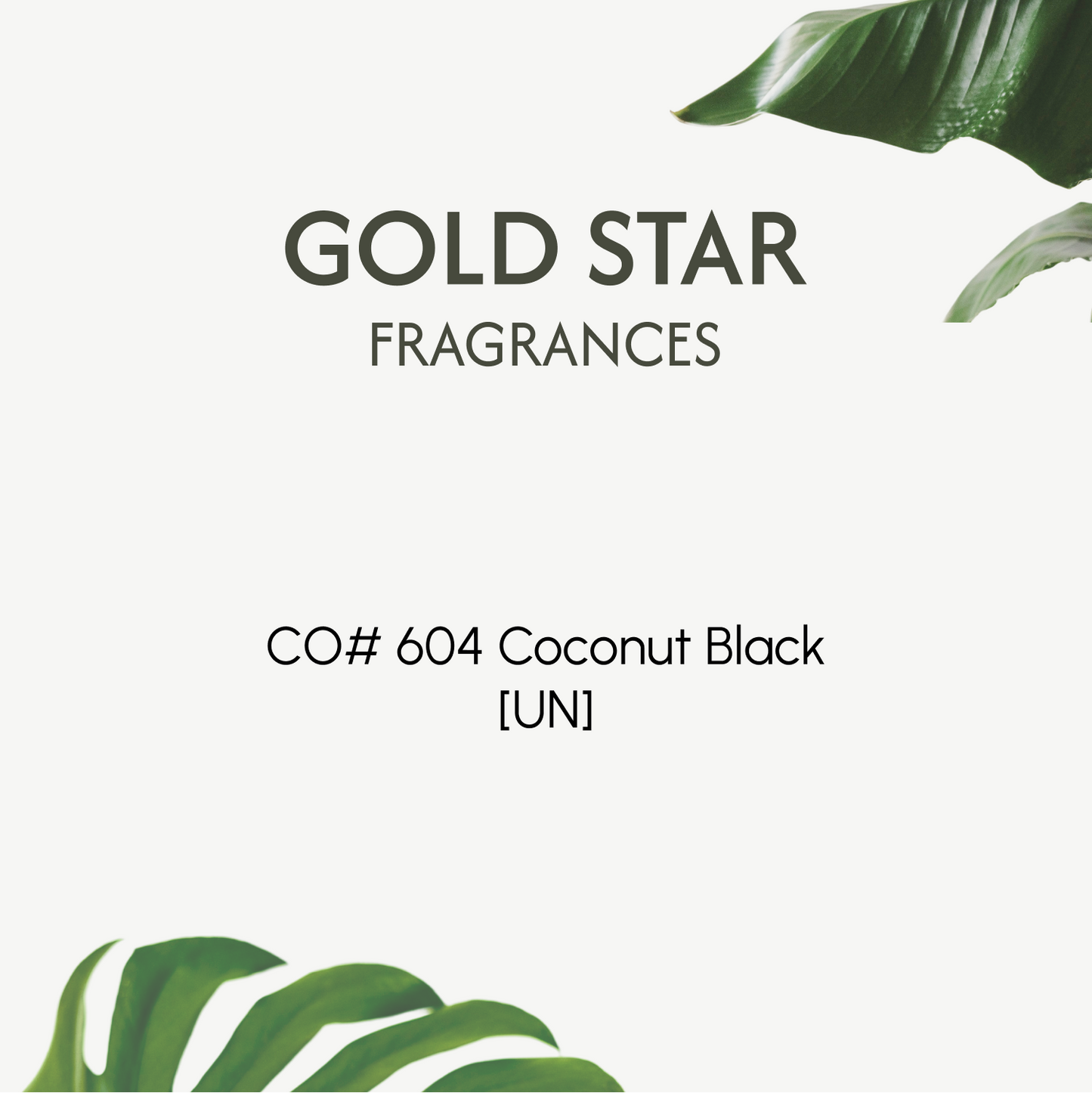 Coconut Black fragrance oil bottle