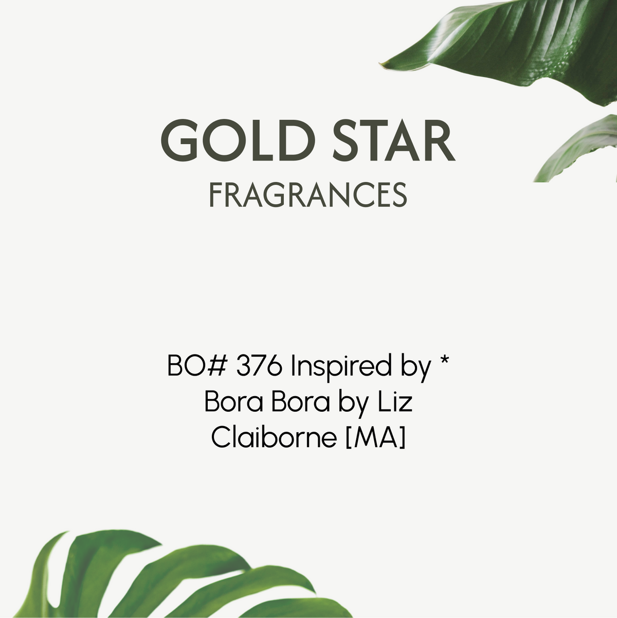 Inspired by Bora Bora fragrance oil