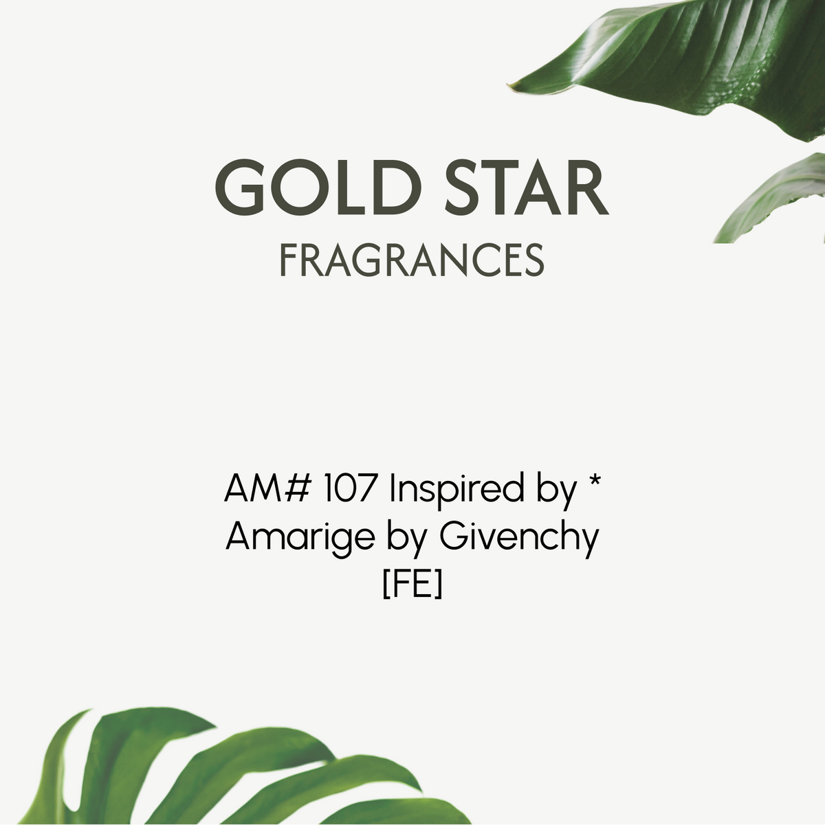 Inspired by Amarige by Givenchy fragrance oil