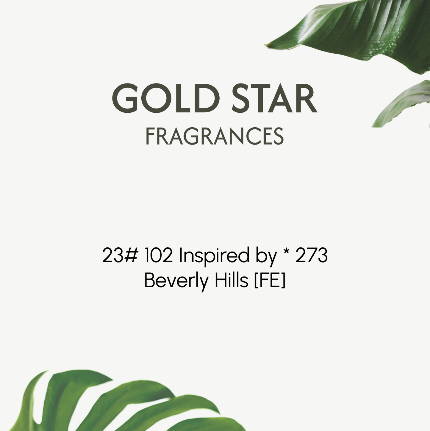Inspired by 273 Beverly Hills fragrance oil