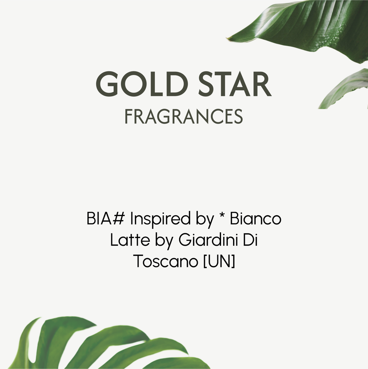 Inspired by Bianco Latte fragrance oil