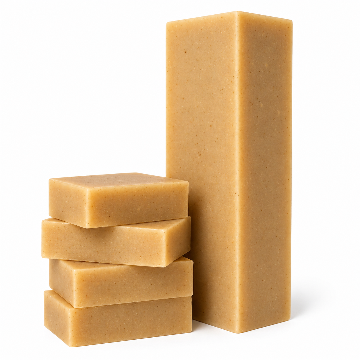 Oatmeal Milk & Honey Cold Process Soap Loaf – Handmade Artisan Soap Bars
