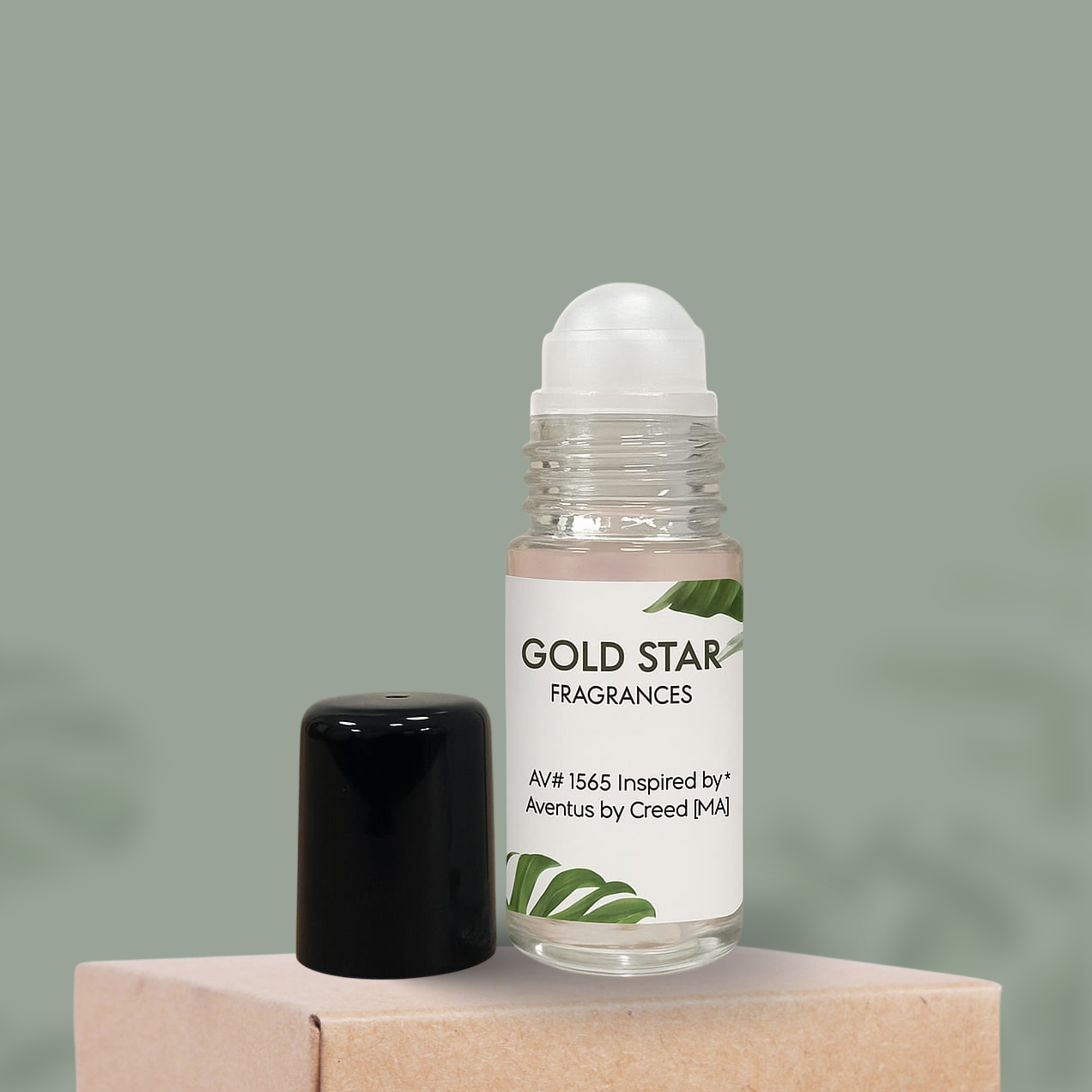 Aventus-inspired fragrance oil bottle image
