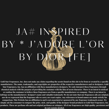 JA# Inspired by * J'Adore L'Or by Dior [FE]