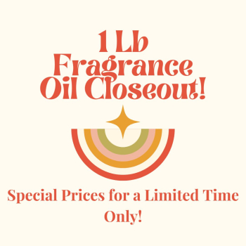 CLOSEOUT 1 Lb Fragrance Oil Special