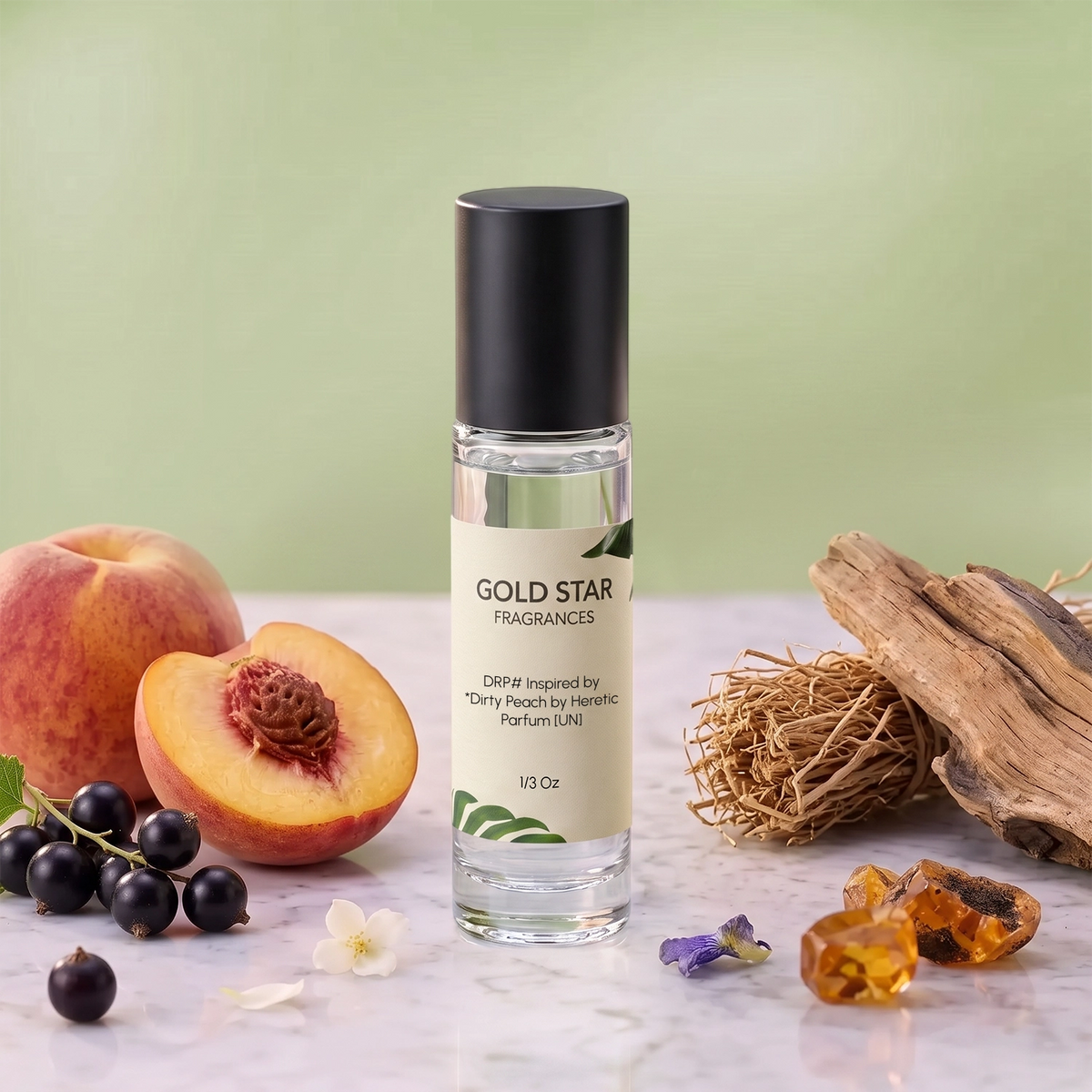 DRP# Inspired by * Dirty Peach by Heretic Parfum [UN]