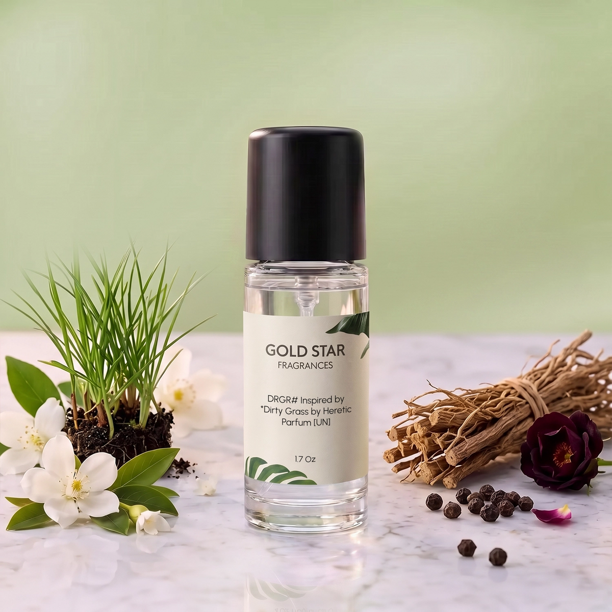 DRGR# Inspired by * Dirty Grass by Heretic Parfum [UN]