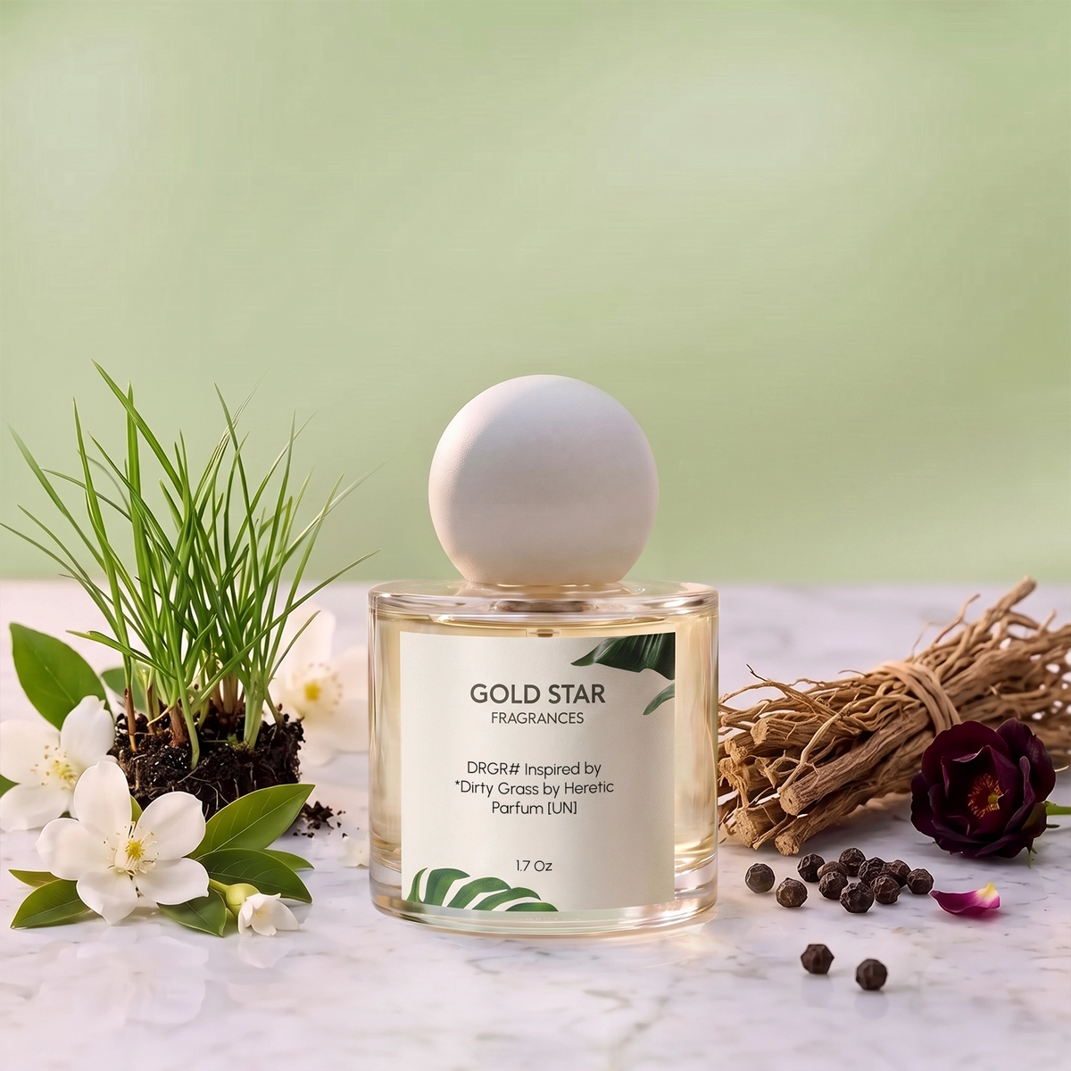 DRGR# Inspired by * Dirty Grass by Heretic Parfum [UN]