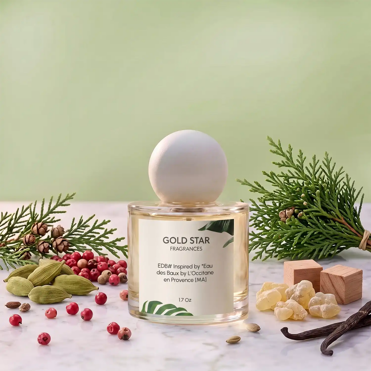 EDB# Inspired by * Eau des Baux by L'Occitane en Provence [MA]