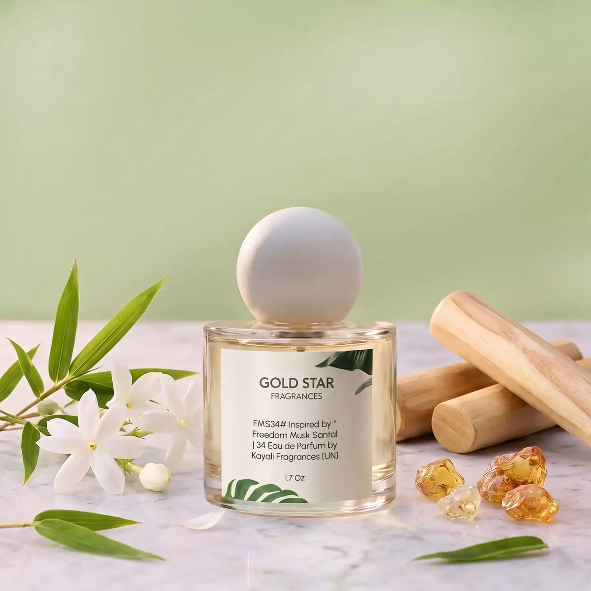FMS34# Inspired by *  Freedom Musk Santal | 34 Eau de Parfum by Kayali Fragrances [UN]