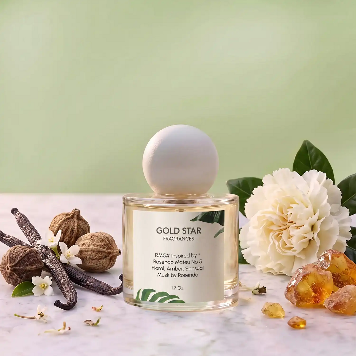 RM5# Inspired by * Rosendo Mateu Nº 5 Floral, Amber, Sensual Musk by Rosendo Mateu Olfactive Expressions [UN]