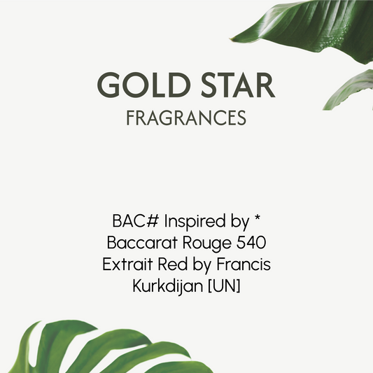 BAC# Inspired by * Baccarat Rouge 540 Extrait Red by Francis Kurkdijan [UN]