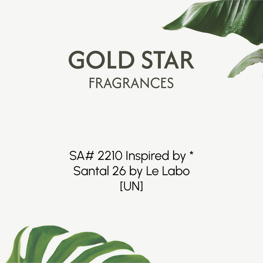 SA# 2210 Inspired by * Santal 26 by Le Labo [UN]