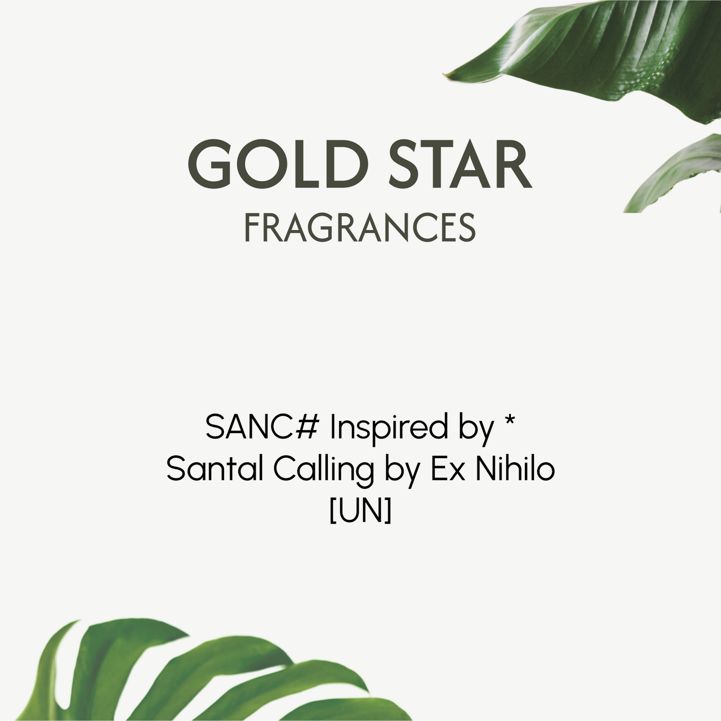 SANC# Inspired by * Santal Calling by Ex Nihilo [UN] **ONLINE ONLY**