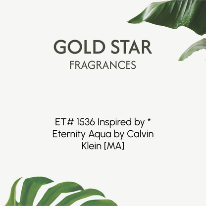 ET# 1536 Inspired by * Eternity Aqua by Calvin Klein [MA]