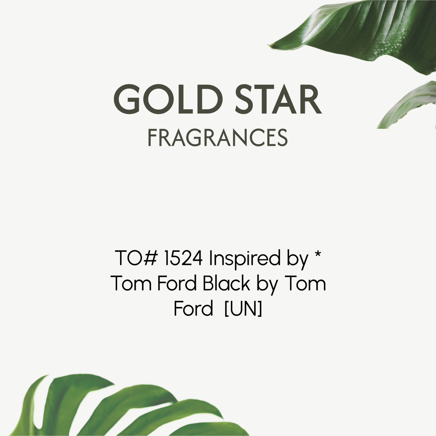 TO# 1524 Inspired by * Tom Ford Black by Tom Ford  [UN]