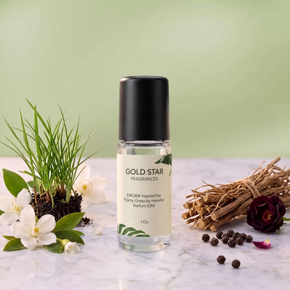 DRGR# Inspired by * Dirty Grass by Heretic Parfum [UN]