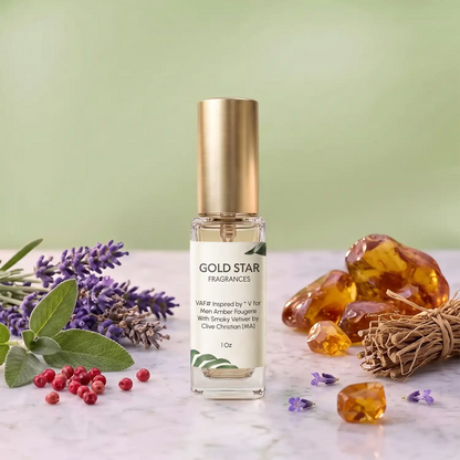 VAF# Inspired by * V for Men Amber Fougere With Smoky Vetiver by Clive Christian [MA]