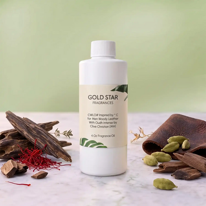 CWLO# Inspired by * C for Men Woody Leather With Oudh Intense by Clive Christian [MA]