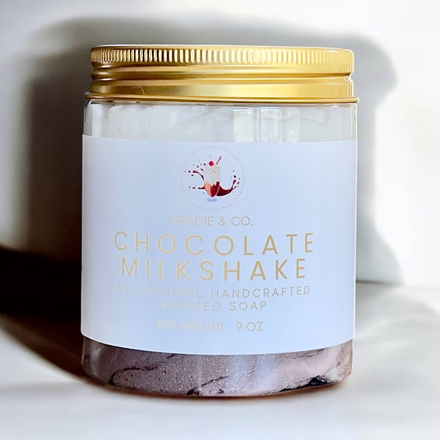 Creamy Shea Butter Whipped Soap/Moisturizing Shaving Cream: Vanilla Bean / Standard