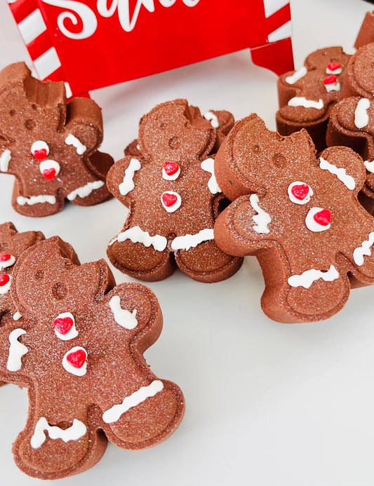 Oh Snap! Gingerbread Man Bath Bomb