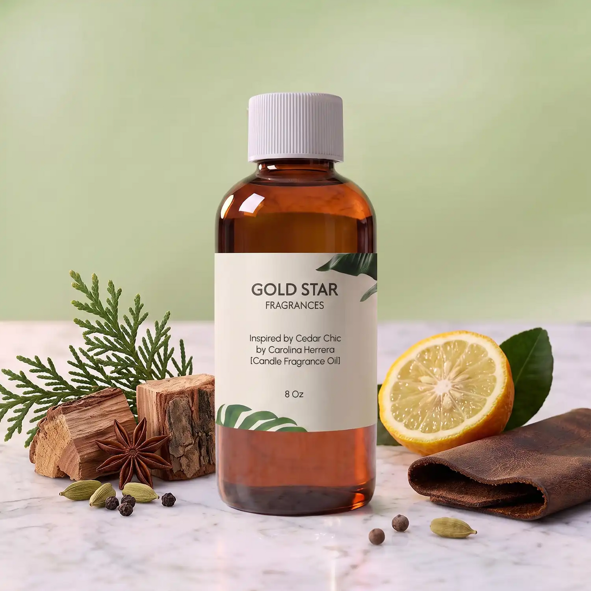 Inspired by Cedar Chic by Carolina Herrera [Candle Fragrance Oil]