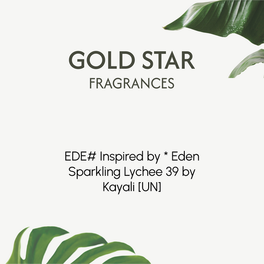 EDE# Inspired by * Eden Sparkling Lychee 39 by Kayali [UN]