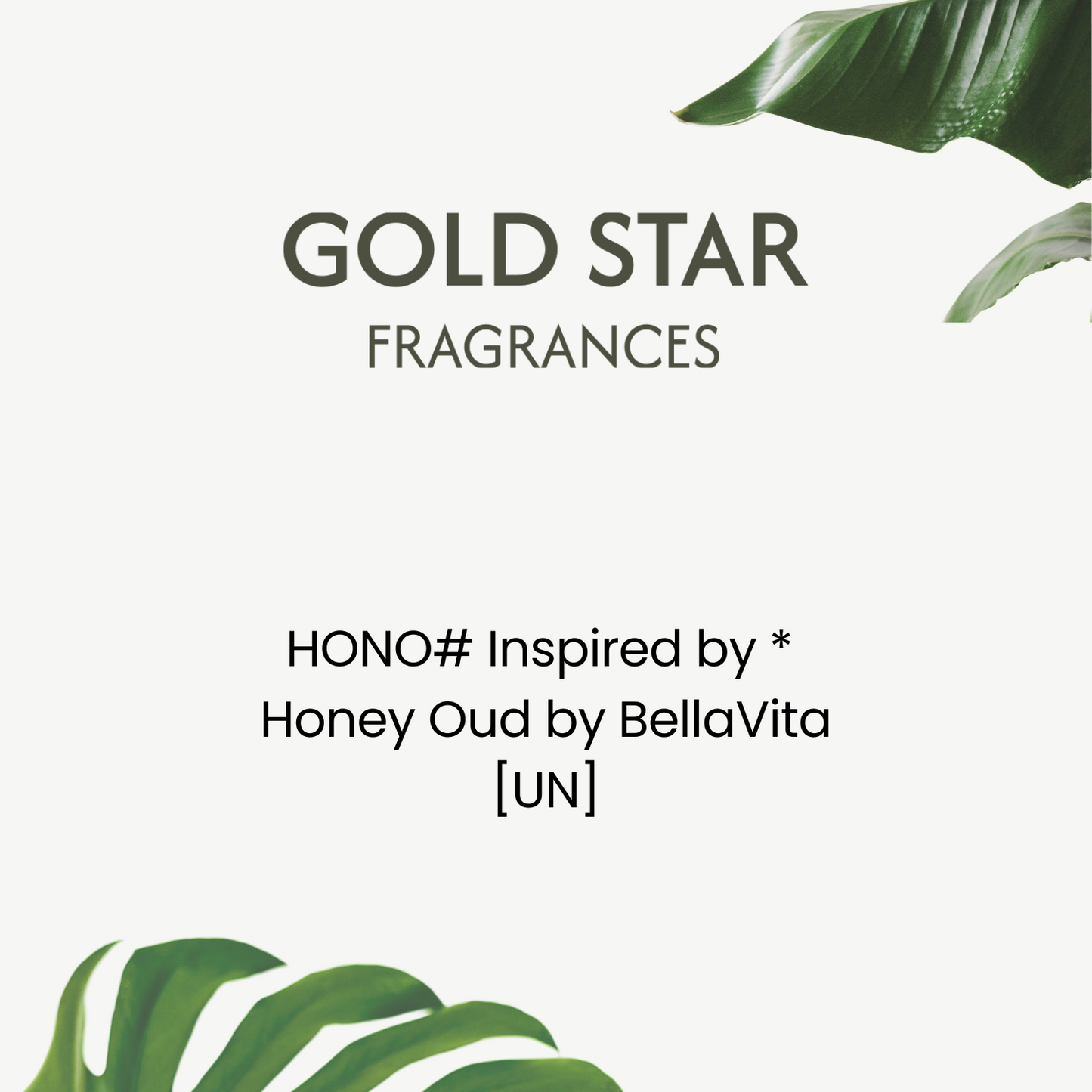 HONO# Inspired by *  Honey Oud by BellaVita [UN]