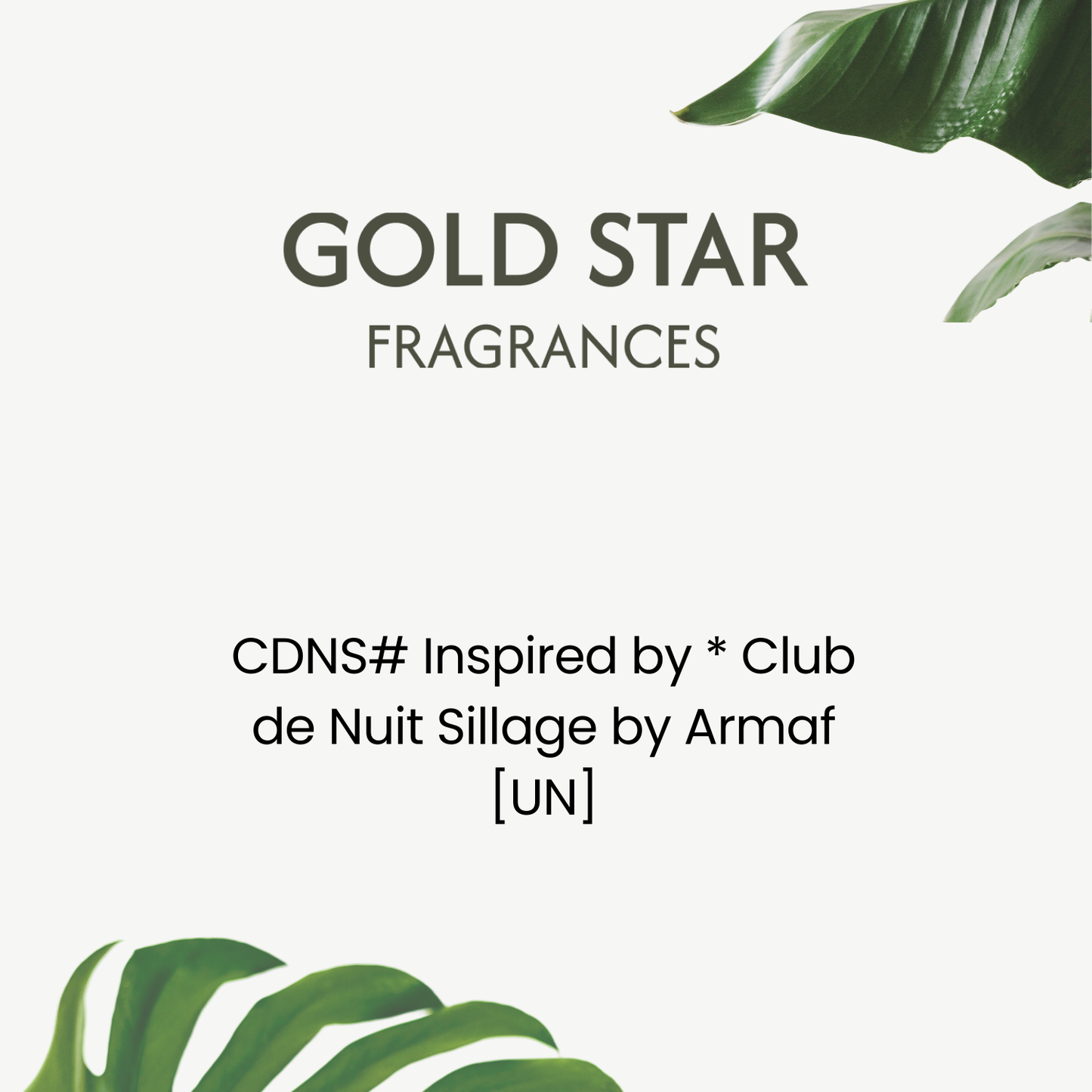 CDNS# Inspired by * Club de Nuit Sillage by Armaf [UN]