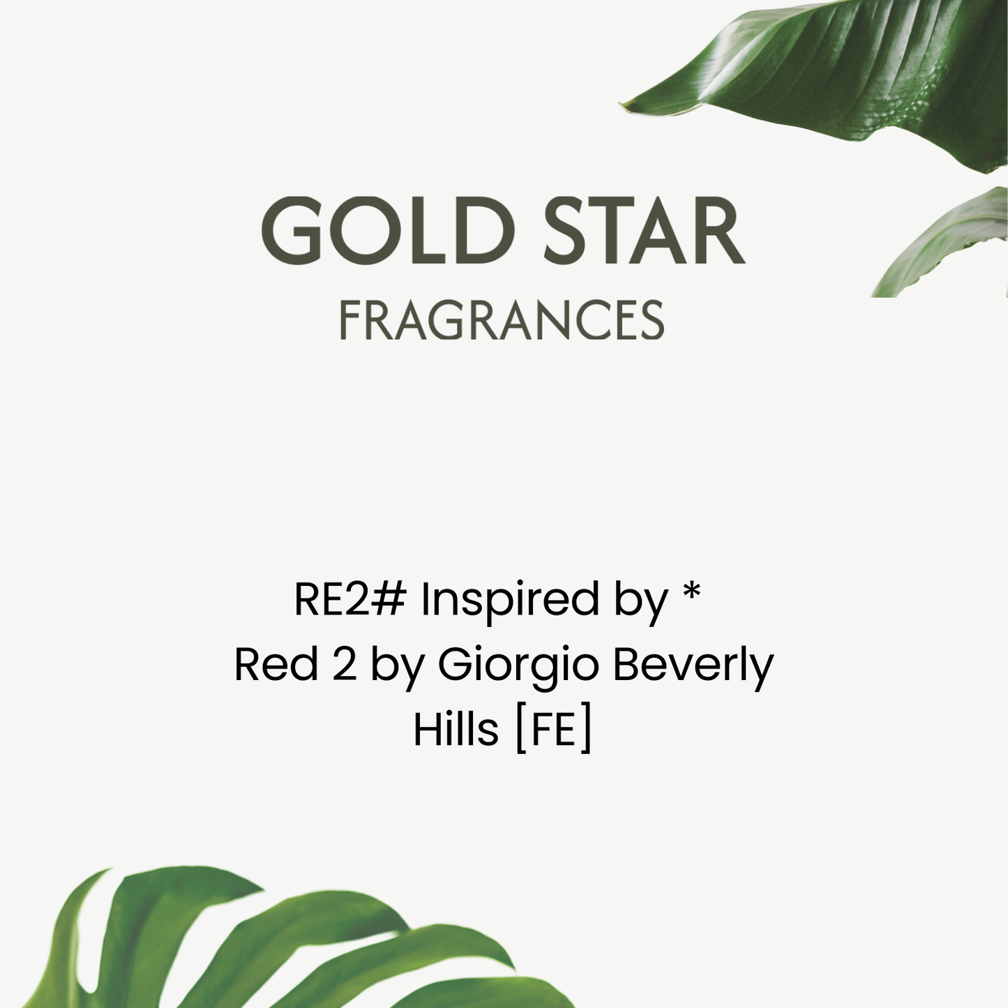 RE2# Inspired by *  Red 2 by Giorgio Beverly Hills [FE]