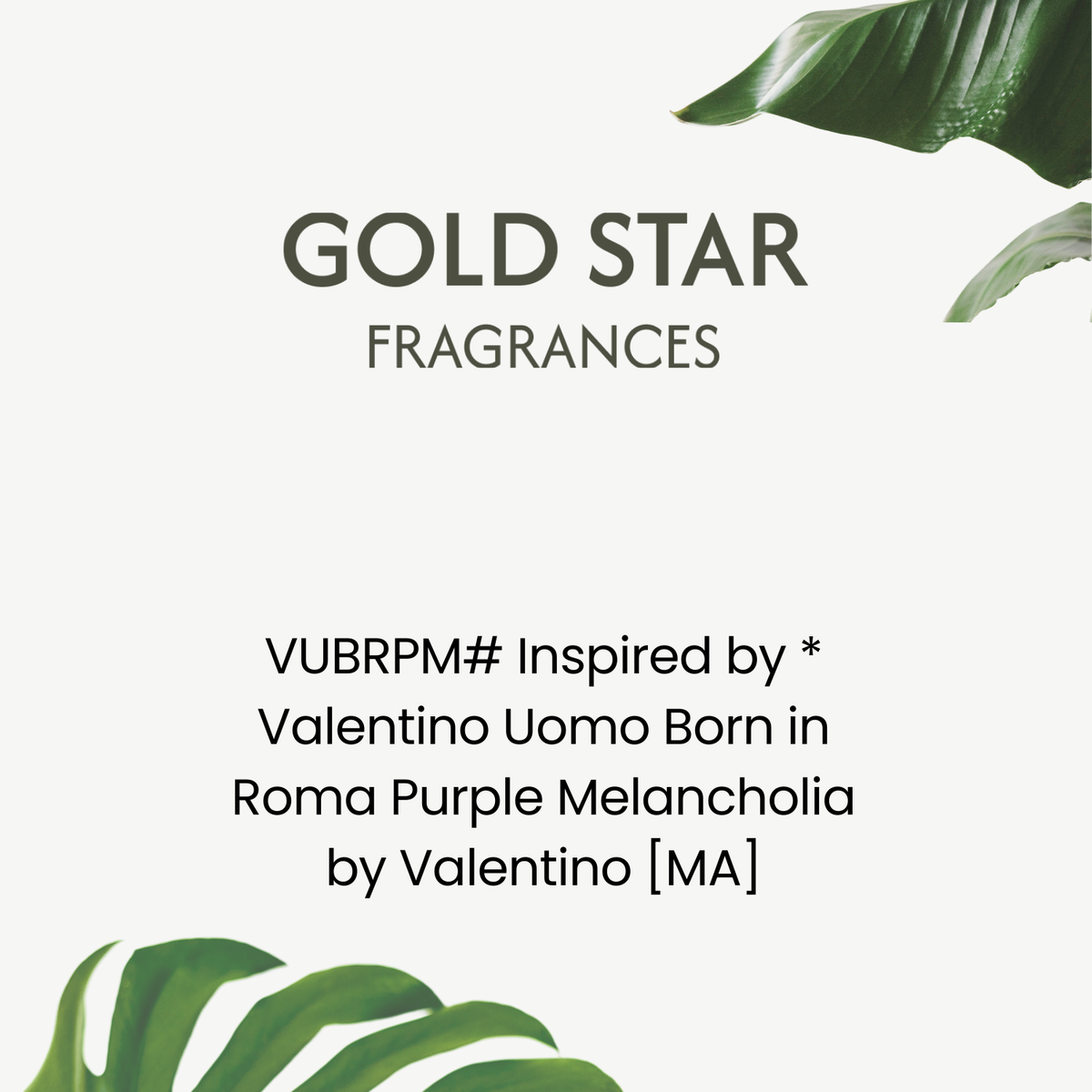 VUBRPM# Inspired by * Valentino Uomo Born in Roma Purple Melancholia by Valentino [MA]