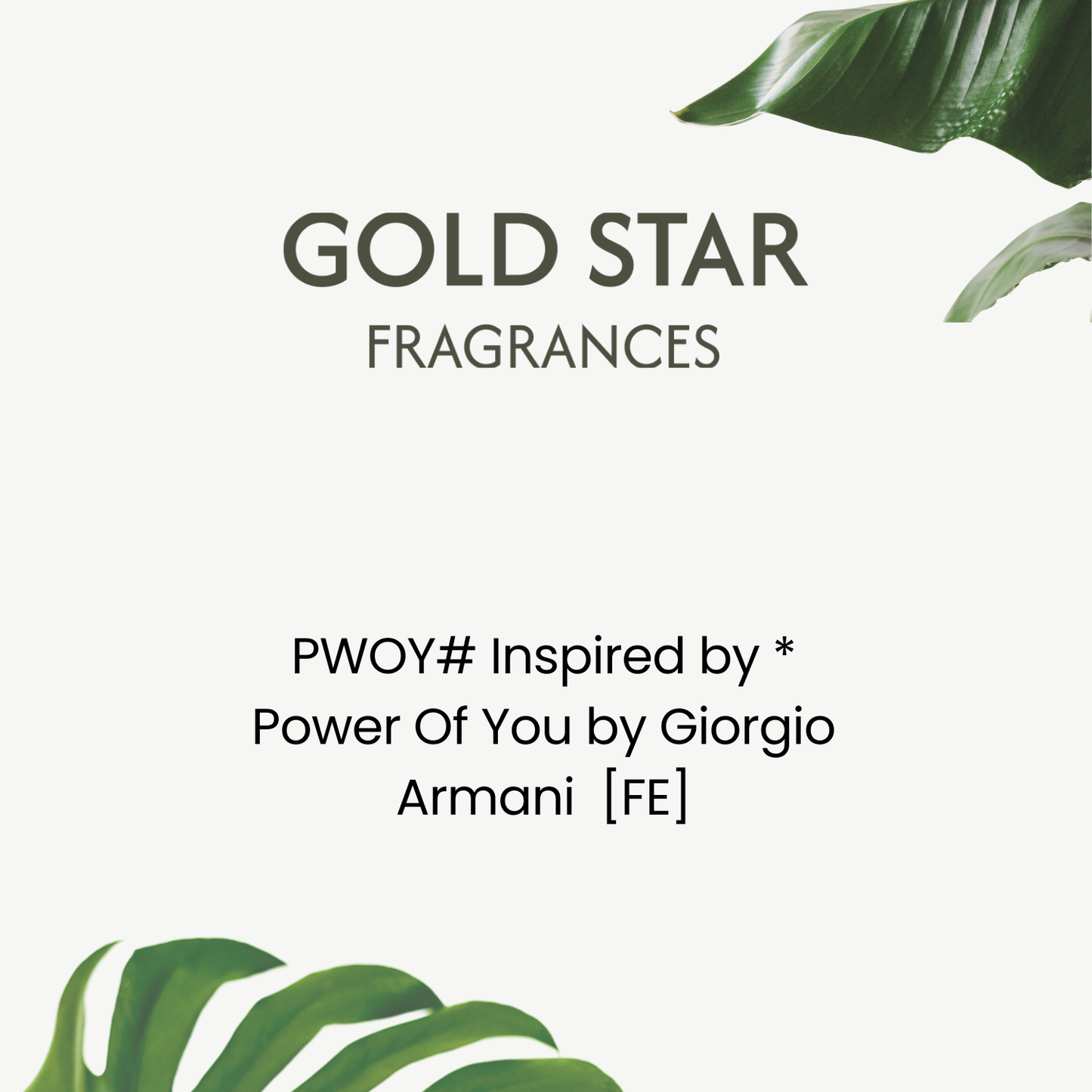 PWOY# Inspired by * Power Of You by Giorgio Armani [FE]