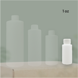 Plastic Bottle – 1 oz