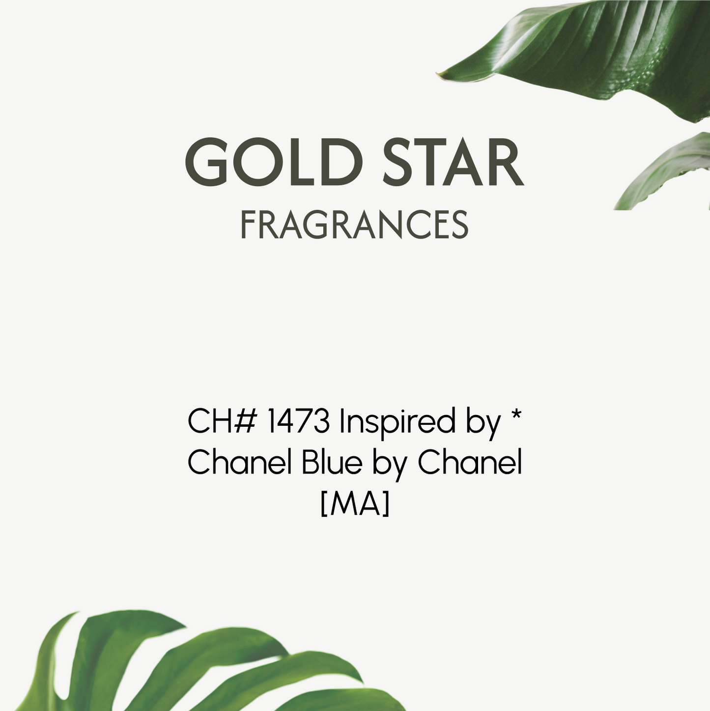 CH# 1473 Inspired by * Chanel Blue by Chanel [MA]