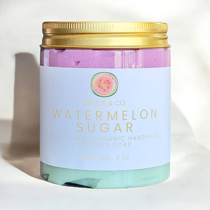 Creamy Shea Butter Whipped Soap/Moisturizing Shaving Cream: Peony / Standard