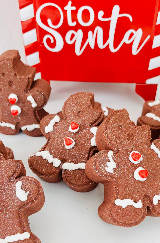 Oh Snap! Gingerbread Man Bath Bomb