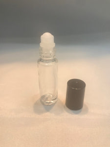 Roll-On, 1 Dram, Slim Glass Bottle