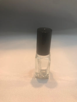 Square, 1 Dram Glass Bottle