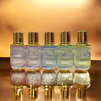 1 Oz Glass Colored Elegant Perfume Spray Bottle