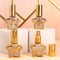 8ml Star Shape Gold Spray Bottle (Empty)